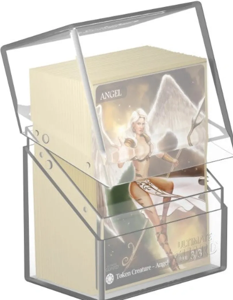 Ultimate Guard Boulder Deck Case 60 Standard Size Clear Ultimate Guard