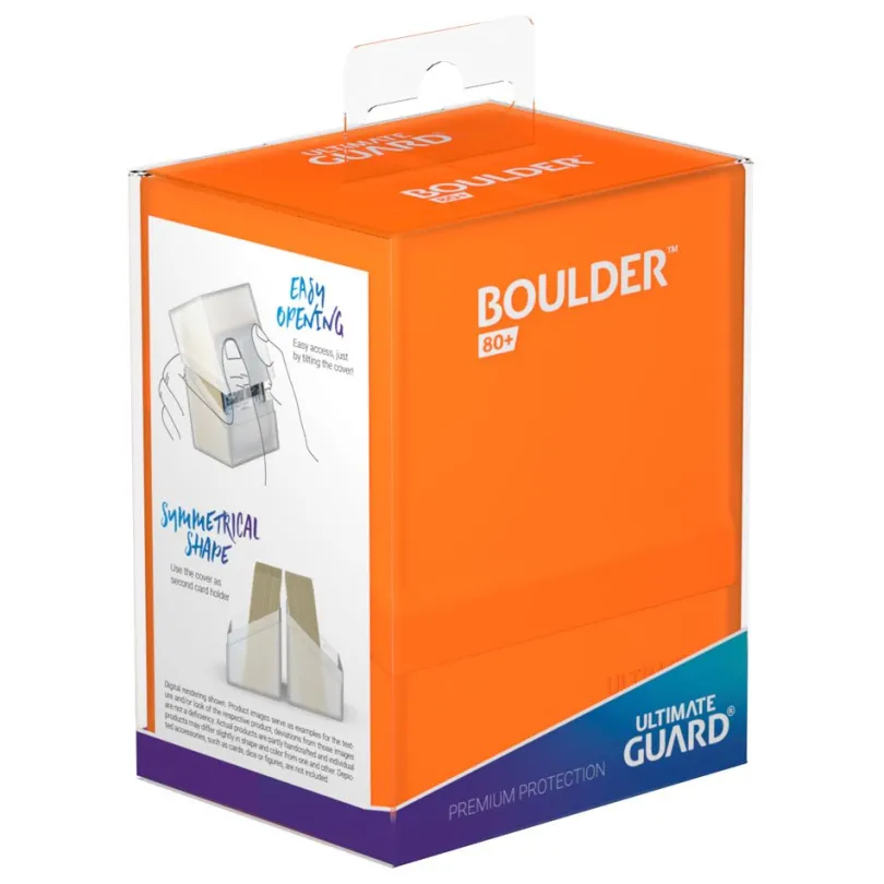 Ultimate Guard Boulder 80+ Poppy Topaz