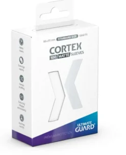 Ultimate Guard Cortex Sleeves Standard Size Matte White 100 Ultimate Guard