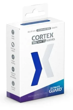 Ultimate Guard Cortex Sleeves Standard Size Blue 100 Ultimate Guard