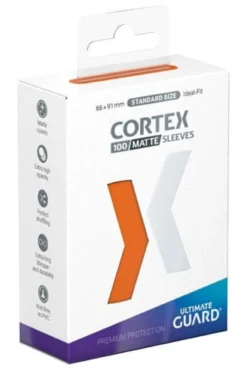Ultimate Guard Cortex Sleeves Matte Standard Size (100) - Orange