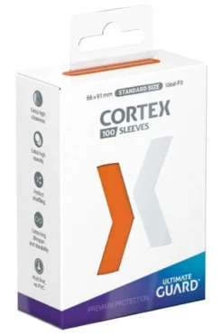 Ultimate Guard Cortex Sleeves Standard Size (100) - Orange