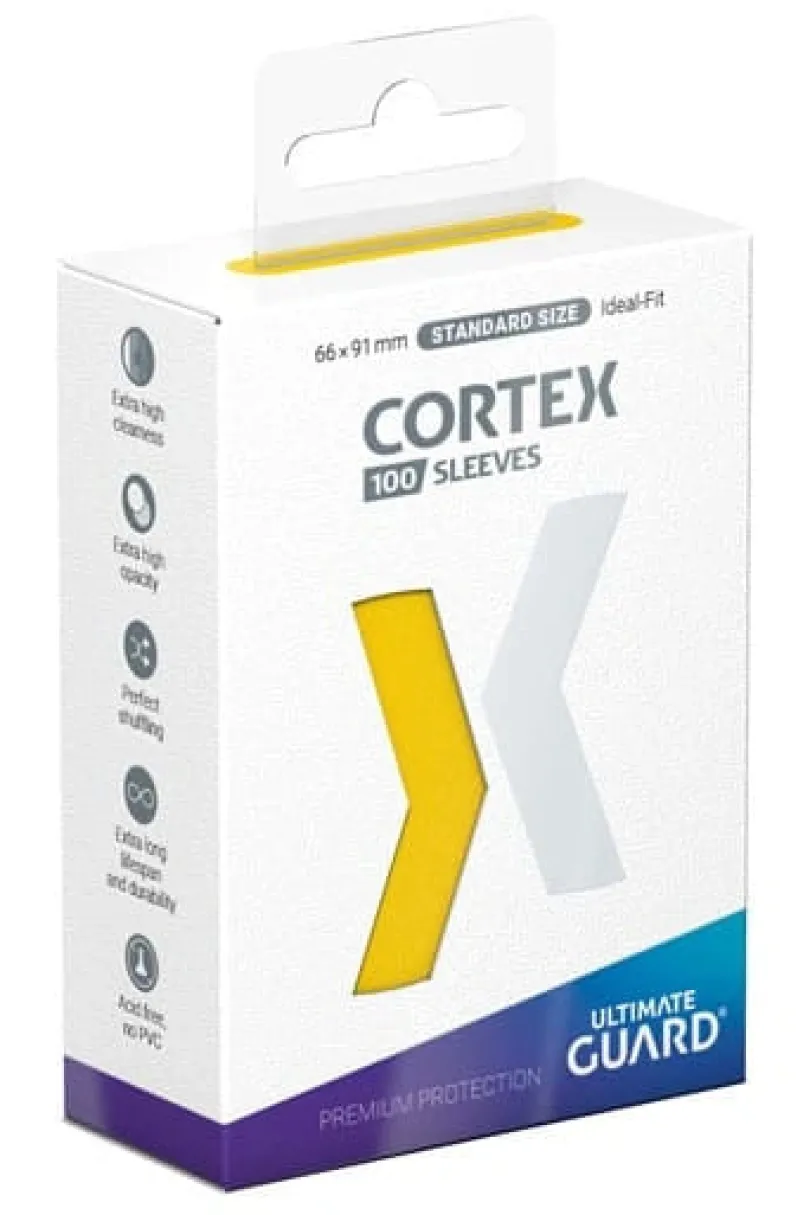 Ultimate Guard Cortex Sleeves Standard Size (100) - Yellow