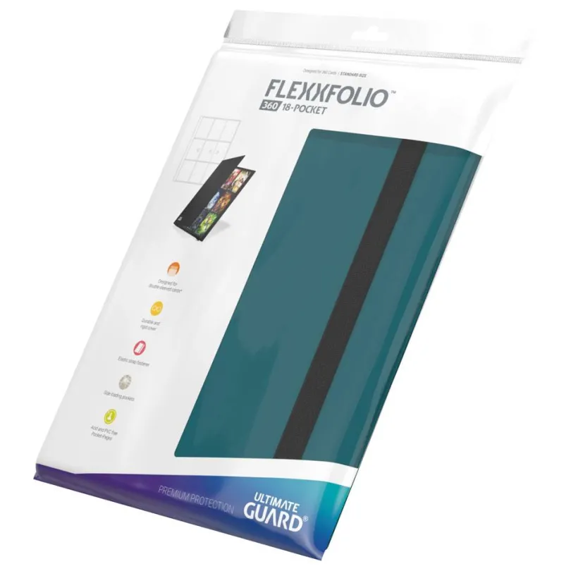 Ultimate Guard Flexxfolio 360 18-Pocket - Petrol