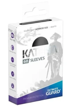 Ultimate Guard Katana Sleeves Japanese Size Black (60)