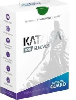 Ultimate Guard Katana Sleeves Standard Size Green (100)