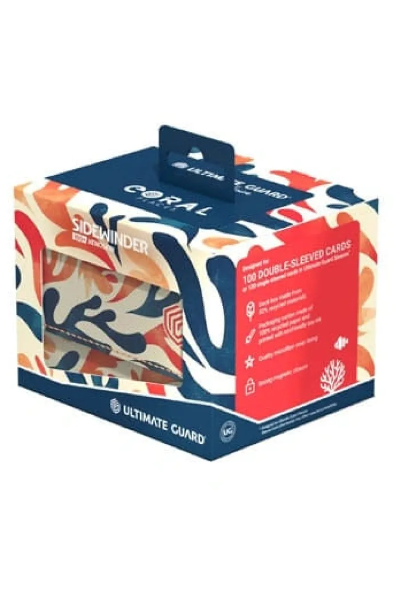 Ultimate Guard Sidewinder 100+ Xenoskin 2025 Exclusive "Coral Places" - Mellow Sea