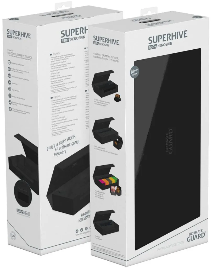 Ultimate Guard Superhive 550+ Xenoskin - Black