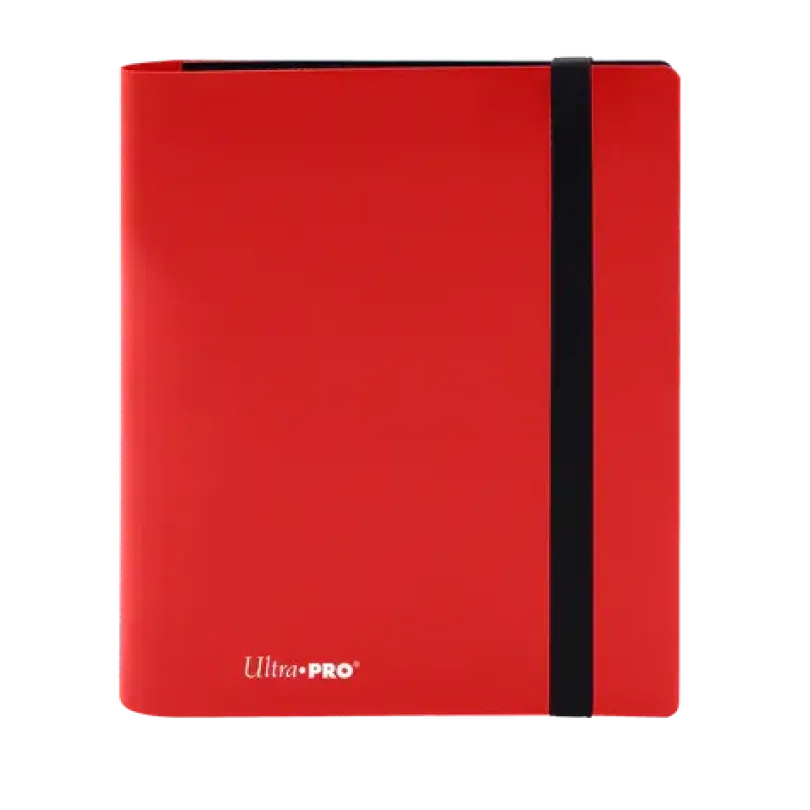 Ultra Pro 4 Pocket Pro Binder Eclipse Apple Red Ultrapro