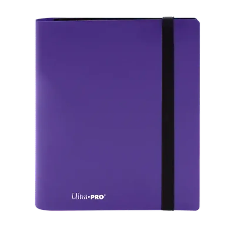 Ultra Pro 4 Pocket Pro Binder Eclipse Royal Purple Ultrapro