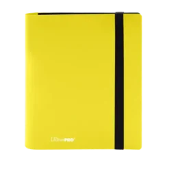 Ultra Pro - 4-Pocket PRO-Binder Eclipse - Lemon Yellow