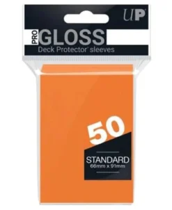 Ultra Pro Standard Sleeves Orange 50 Sleeves Ultrapro
