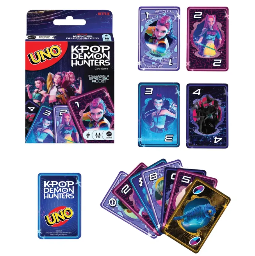 UNO KPop Demon Hunters