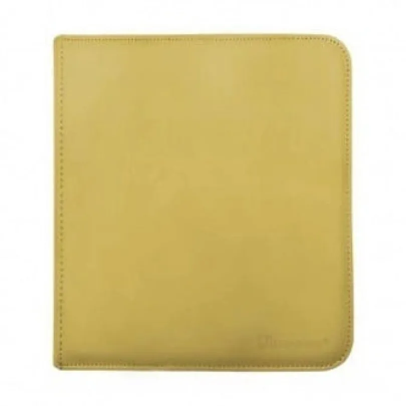 UP - 12-Pocket Zippered PRO-Binder - Yellow