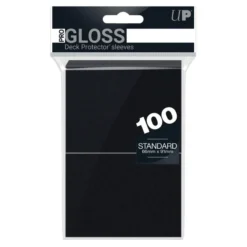 UP - Standard Sleeves - Black (100 Sleeves)