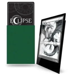 Up Standard Sleeves Gloss Eclipse Forest Green 100 Sleeves Ultrapro