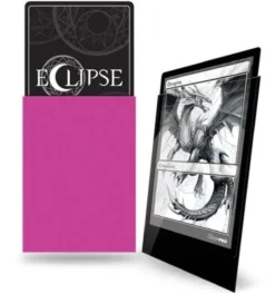 UP - Standard Sleeves - Gloss Eclipse - Hot Pink (100 Sleeves)