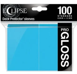 Up Standard Sleeves Gloss Eclipse Sky Blue 100 Sleeves Ultrapro