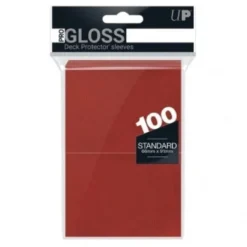 Up Standard Sleeves Red 100 Sleeves Ultrapro