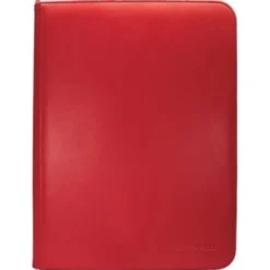 UP - Vivid: 9-Pocket Zippered PRO-Binder - Red