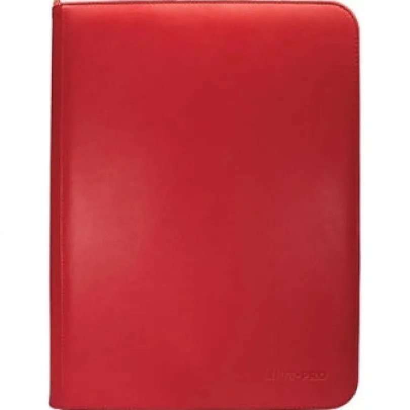 UP - Vivid: 9-Pocket Zippered PRO-Binder - Red