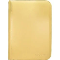 UP - Vivid: 4-Pocket Zippered PRO-Binder - Yellow