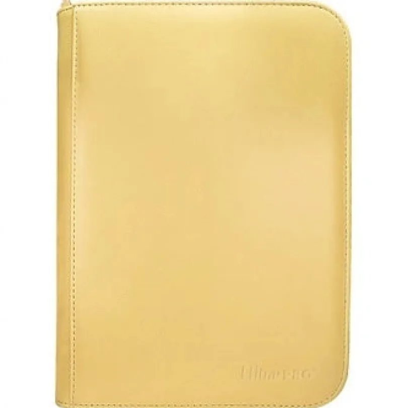UP - Vivid: 4-Pocket Zippered PRO-Binder - Yellow
