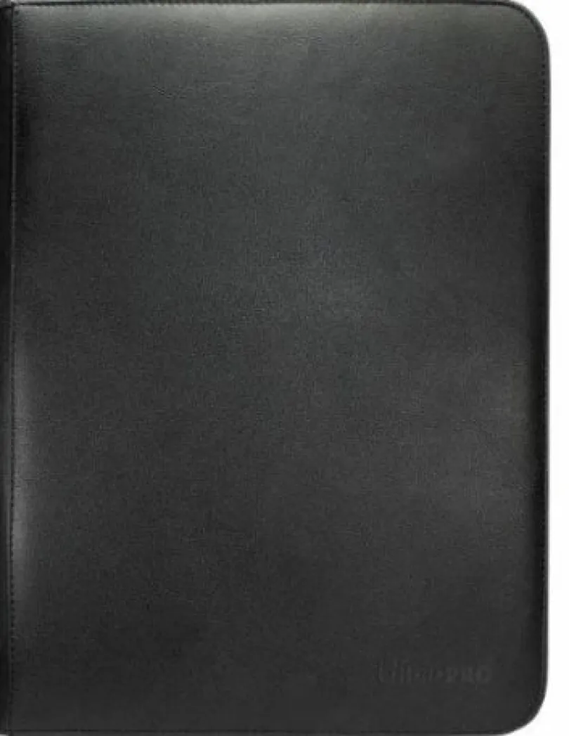 UP - Vivid: 9-Pocket Zippered PRO-Binder - Black
