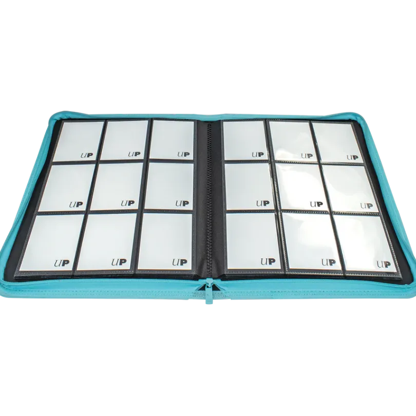 UP - Vivid: 9-Pocket Zippered PRO-Binder - Light Blue