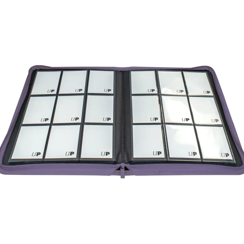 UP - Vivid: 9-Pocket Zippered PRO-Binder - Purple