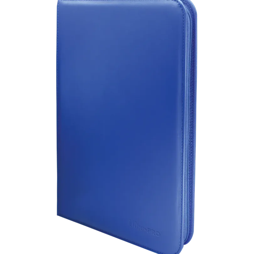 Up Vivid 9 Pocket Zippered Pro Binder Blue Ultrapro