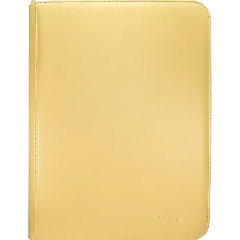 UP - Vivid: 9-Pocket Zippered PRO-Binder - Yellow