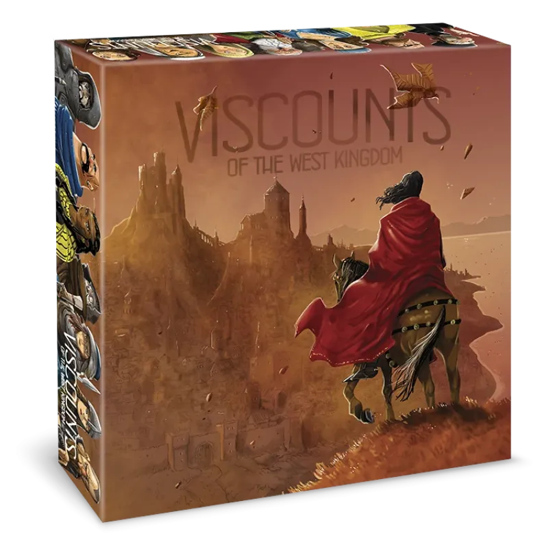 Viscounts of the Western Kingdom Collector's Box Board Game