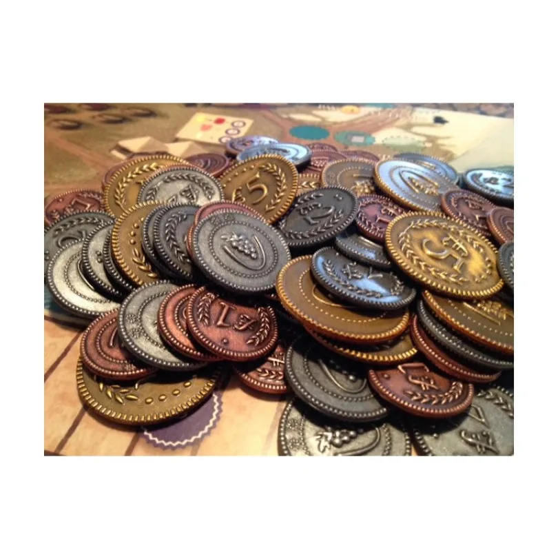 Viticulture Metal Lira Coins