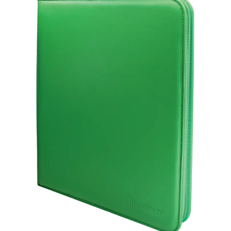 Vivid: 4-Pocket Zippered PRO-Binder - Green