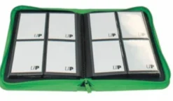 Vivid: 4-Pocket Zippered PRO-Binder - Green