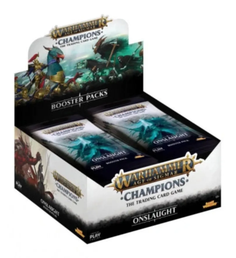 Warhammer Age of Sigmar: Champions TCG - Onslaught Booster Display