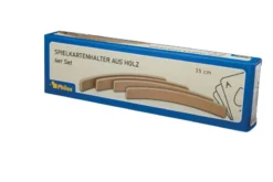 Wooden card holder, set of 4, 35 cm (6698)