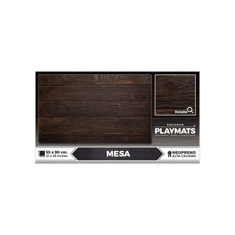 Wooden playmat