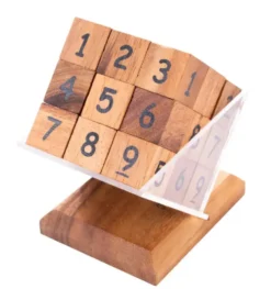 Wooden Sudoku Cube Puzzle