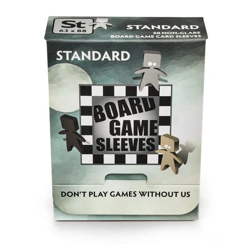 (63x88mm) Board Game Sleeves - Non-Glare: STANDARD 50 pack