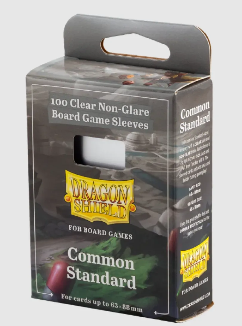 (63x88mm) Board Game Sleeves - Standard Clear Non-Glare