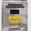 (63x88mm) Board Game Sleeves - Standard Black Sleeves