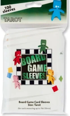 (70x120mm) Board Game Sleeves - Tarot - 100pack