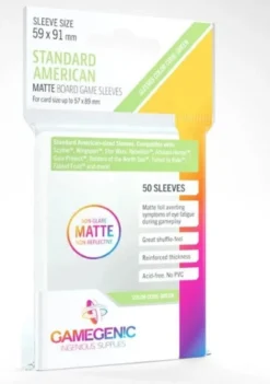 (59X91 mm) Gamegenic - Matte American Sleeves