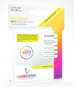 (82x82 mm) Gamegenic - Matte Big Square Sleeves