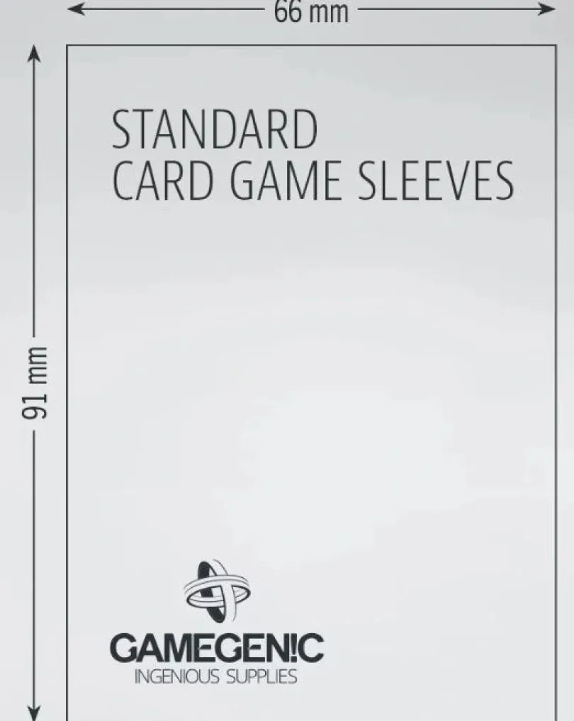(66x91 mm) Gamegenic - Matte Standard Card Game Sleeves
