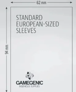 (62x94 mm) Gamegenic - Matte Standard European Sleeves