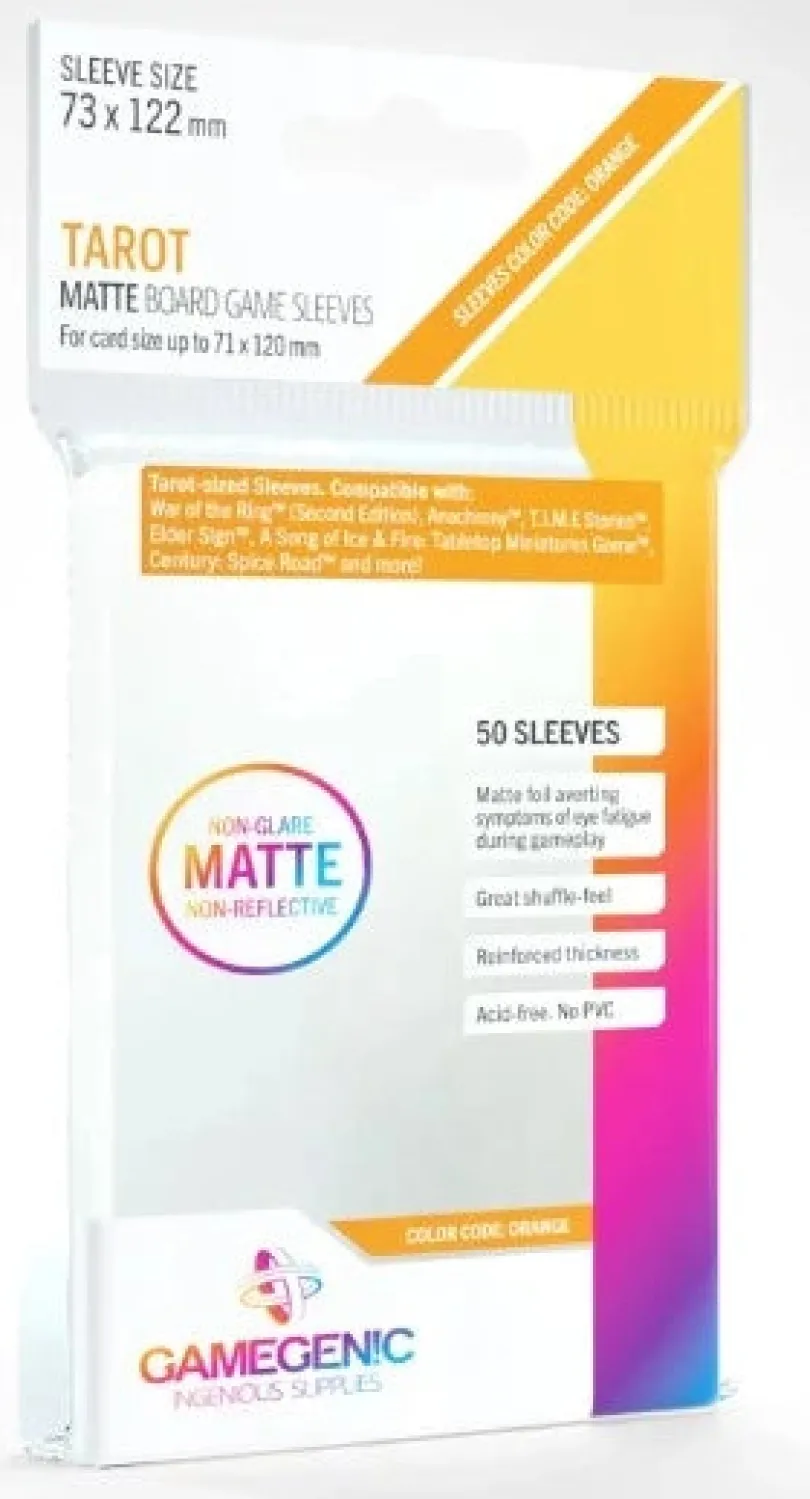 (73x122 mm) Gamegenic - Matte Tarot Sleeves
