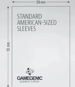 (59X91 mm) Gamegenic - PRIME American Sleeves